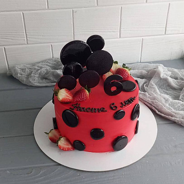 Торт "Божья коровка" купить - прокопьевск.сладкоежкин.рф