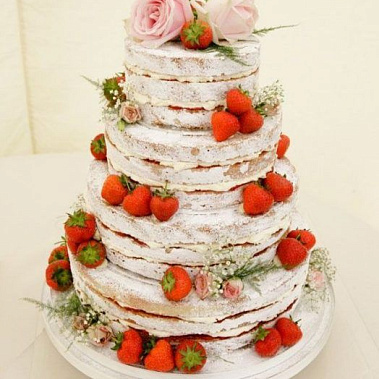 Торт клубничные розы купить - прокопьевск.сладкоежкин.рф