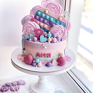 Торт "Сладкий поп-ит" купить - прокопьевск.сладкоежкин.рф