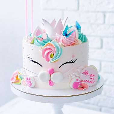 Торт "Сладкий котик" купить - прокопьевск.сладкоежкин.рф