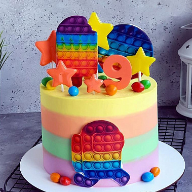 "Радужный поп-ит" купить - прокопьевск.сладкоежкин.рф