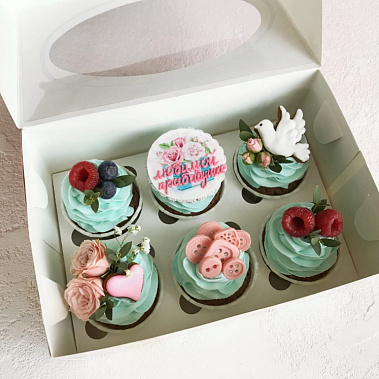 Капкейки "Любимой прабабушке" купить - прокопьевск.сладкоежкин.рф