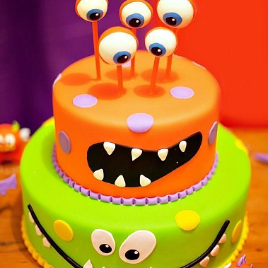 Торт "Монстры" купить - прокопьевск.сладкоежкин.рф