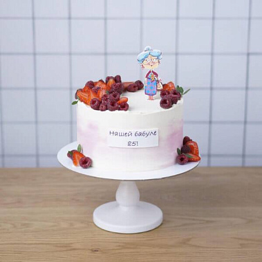 Торт «Юбилей бабушки» купить - прокопьевск.сладкоежкин.рф