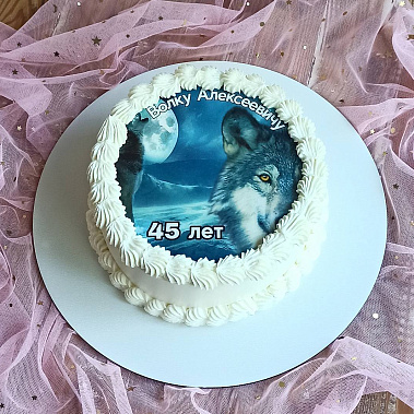 Торт «Волк» купить - прокопьевск.сладкоежкин.рф