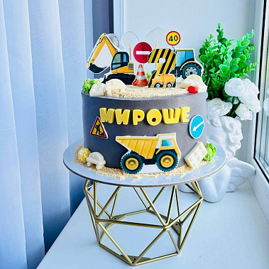 Торт «Строим сладко» купить - прокопьевск.сладкоежкин.рф