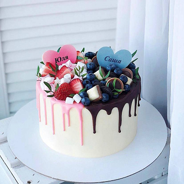 «Сине-розовое чудо» купить - прокопьевск.сладкоежкин.рф