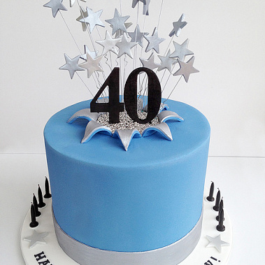 Торт "40" купить - прокопьевск.сладкоежкин.рф